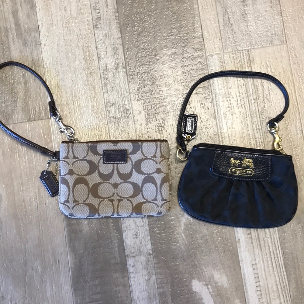 Coach wristlets